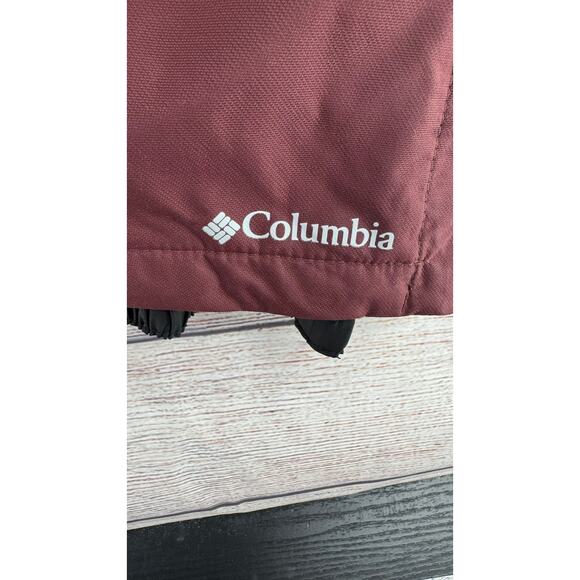 Columbia Bugaboo Omni-Heat Pants Womens 2X Maroon Omni-Tech NEW - Picture 3 of 15